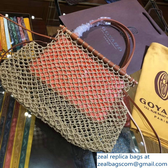 Goyard Aligre Tote Bag Orange 2019 - Click Image to Close