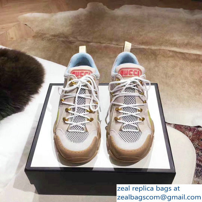 Gucci Flashtrek Lovers Sneakers Creamy 2019