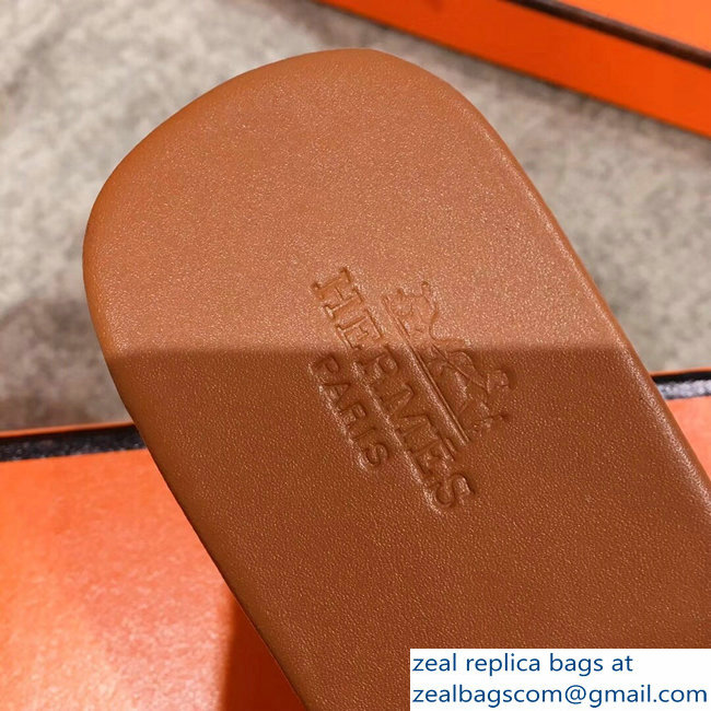 Hermes Calfskin Ruse Mules Brown 2019 - Click Image to Close