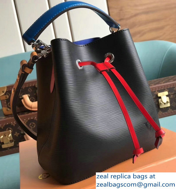 Louis Vuitton Epi Leather NeoNoe BB Bucket Bag M52853 Black - Click Image to Close