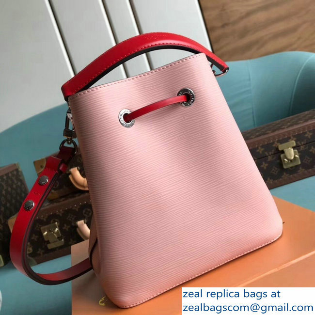 Louis Vuitton Epi Leather NeoNoe BB Bucket Bag M53609 Rose Ballerine - Click Image to Close