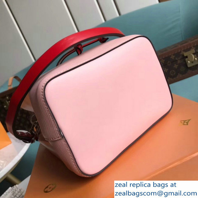 Louis Vuitton Epi Leather NeoNoe BB Bucket Bag M53609 Rose Ballerine - Click Image to Close