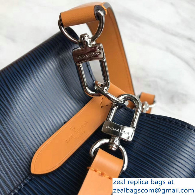 Louis Vuitton Epi Leather NeoNoe BB Bucket Bag M53610 Indigo