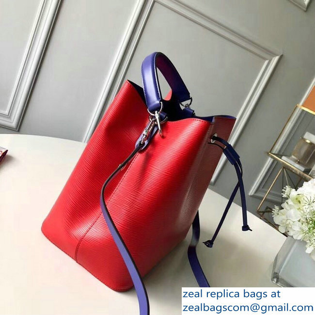 Louis Vuitton Epi Leather NeoNoe Bucket Bag M54365 Coquelicot