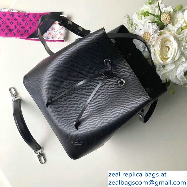 Louis Vuitton Epi Leather NeoNoe Bucket Bag M54366 Black