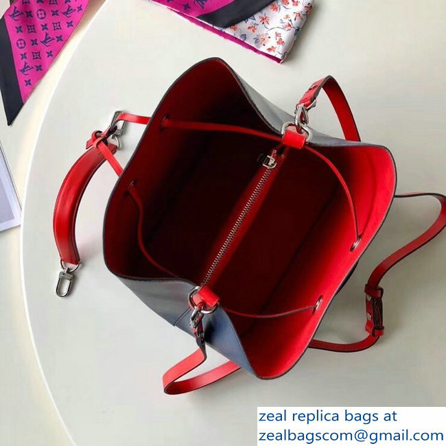 Louis Vuitton Epi Leather NeoNoe Bucket Bag M54367 Indigo - Click Image to Close