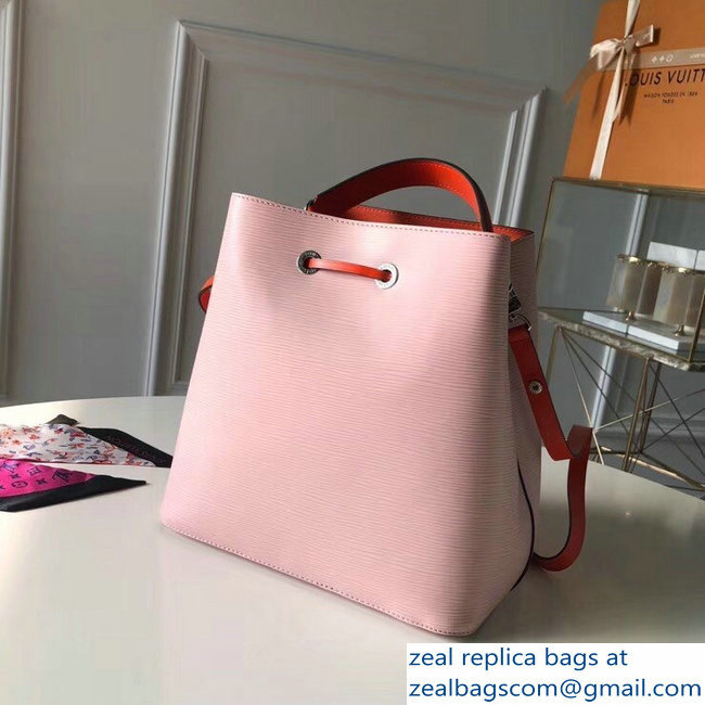 Louis Vuitton Epi Leather NeoNoe Bucket Bag M54370 Rose Ballerine