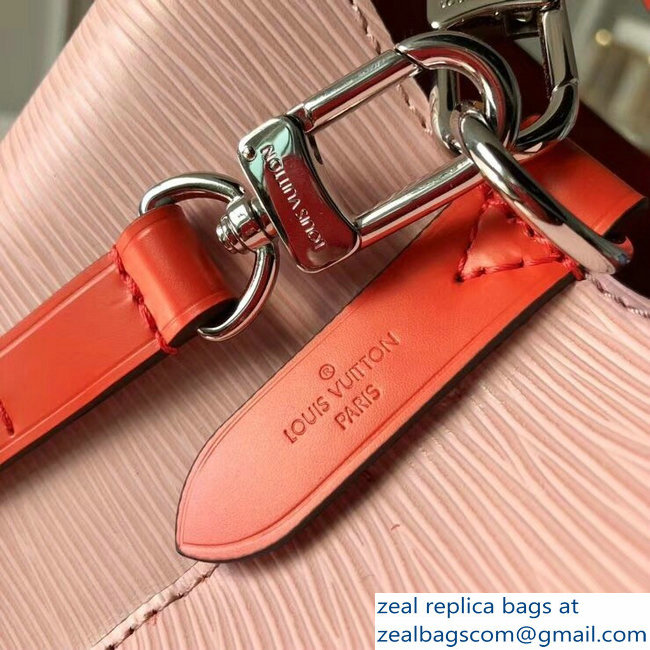 Louis Vuitton Epi Leather NeoNoe Bucket Bag M54370 Rose Ballerine - Click Image to Close