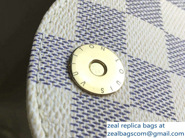 Louis Vuitton King Size Toiletry 28 Bag Damier Azur Canvas