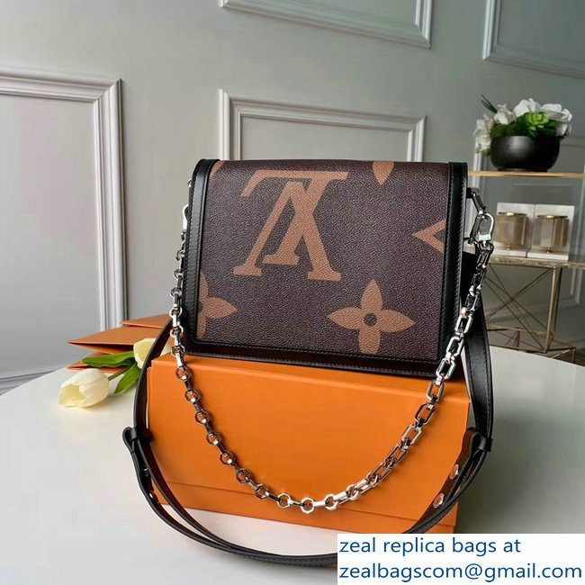 Louis Vuitton Monogram Canvas and Reverse Dauphine MM Bag M44391 2019 - Click Image to Close