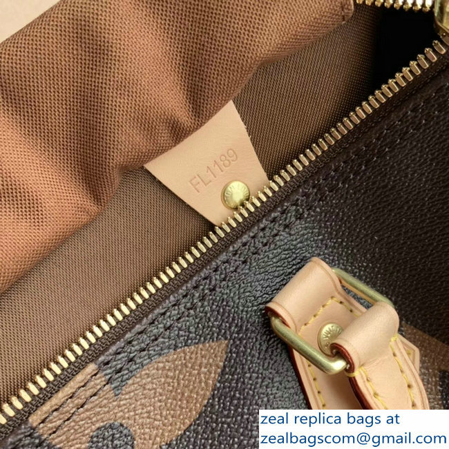 Louis Vuitton Monogram Canvas and Reverse Speedy 30 Bandouliere Bag M41112 2019 - Click Image to Close