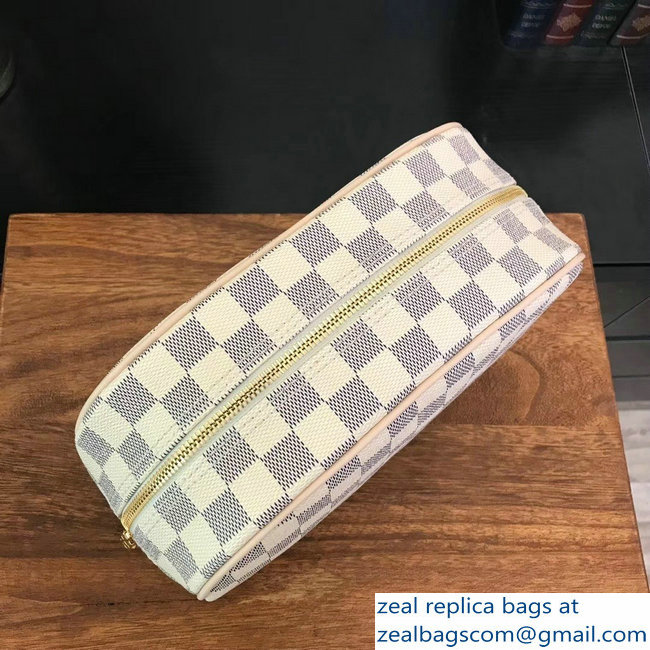 Louis Vuitton Toiletry 25 Bag Damier Azur Canvas - Click Image to Close