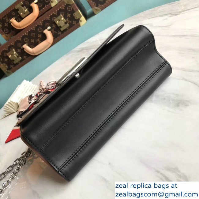 Louis Vuitton Twist MM Bag M50280 Monogram Canvas/Black 2019 - Click Image to Close
