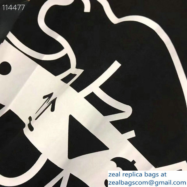 Prada OMA*AMO for PRADA Print T-shirt Black 2019 - Click Image to Close