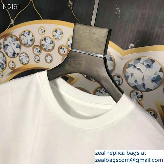 Prada Pradamalia Cotton T-shirt White 2019