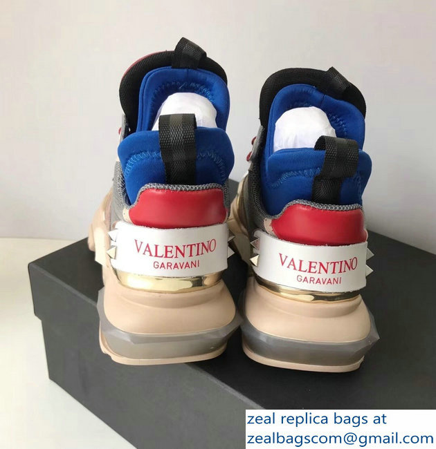 Valentino Bounce Low-top Sneakers Camel 2019