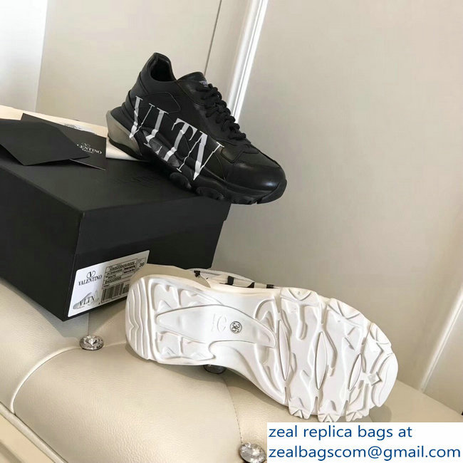 Valentino Bounce Low-top Sneakers VLTN White 2019 - Click Image to Close