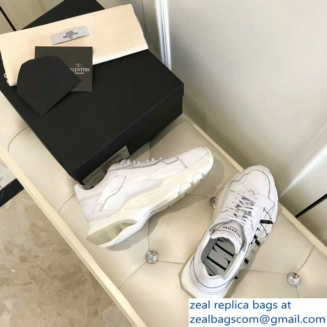 Valentino Bounce Low-top Sneakers VLTN White 2019