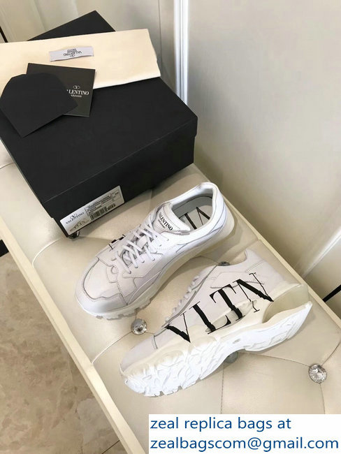Valentino Bounce Low-top Sneakers VLTN White 2019