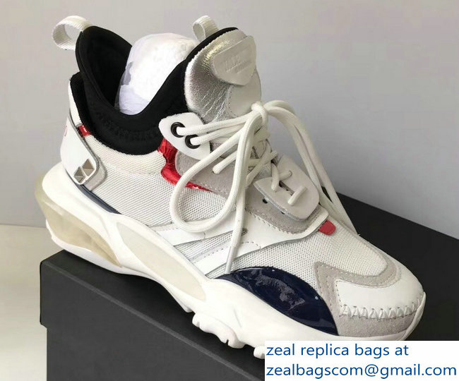 Valentino Bounce Low-top Sneakers White 2019 - Click Image to Close