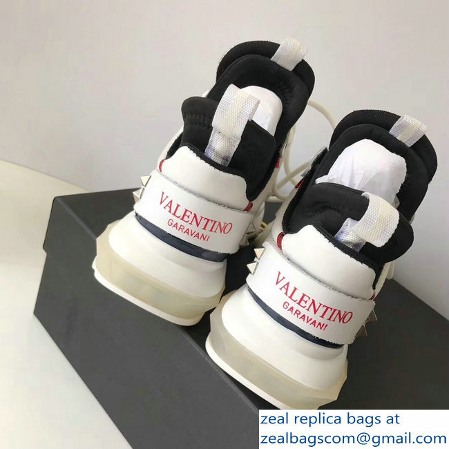 Valentino Bounce Low-top Sneakers White 2019 - Click Image to Close