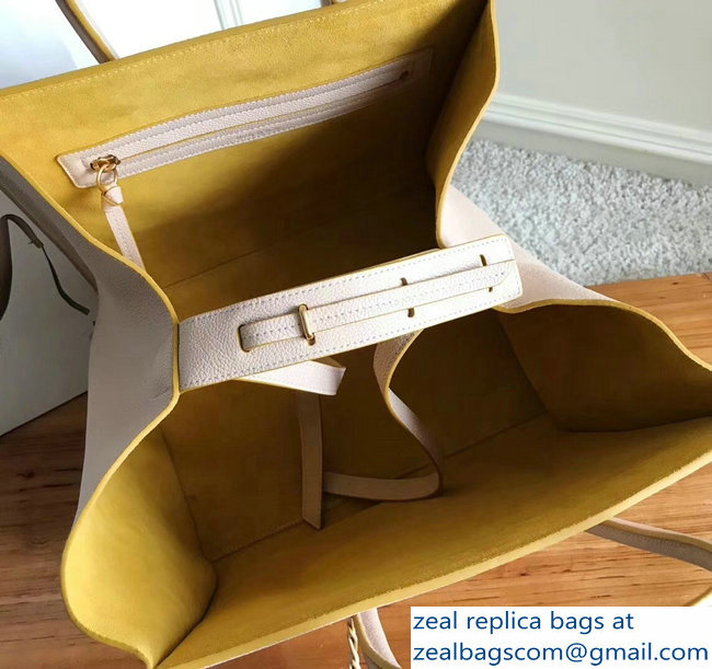 celine grained calfskin phantom luggage beige/yellow - Click Image to Close