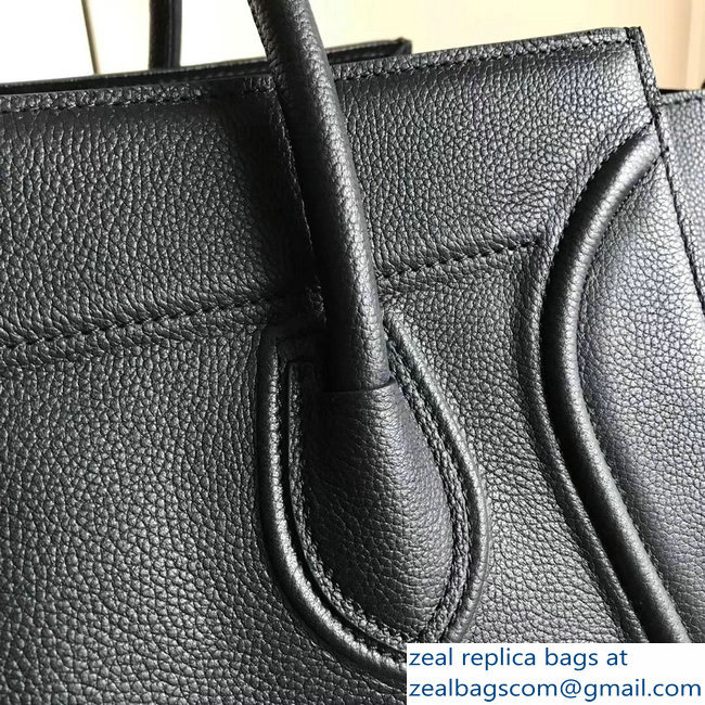 celine grained calfskin phantom luggage black