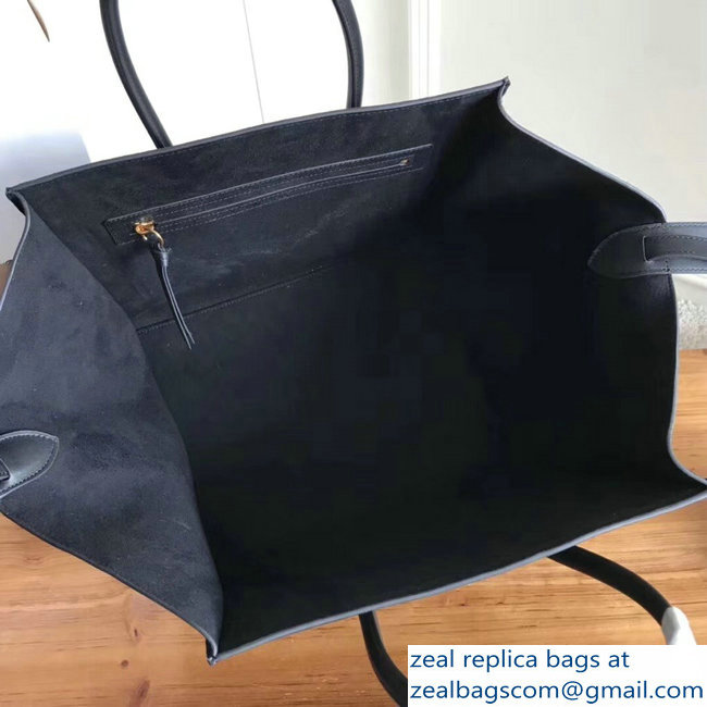 celine suede phantom luggage black