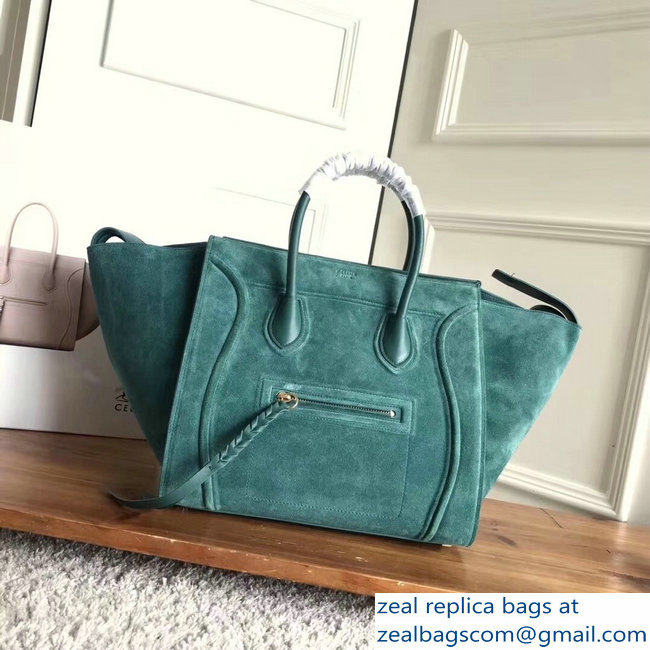 celine suede phantom luggage green - Click Image to Close