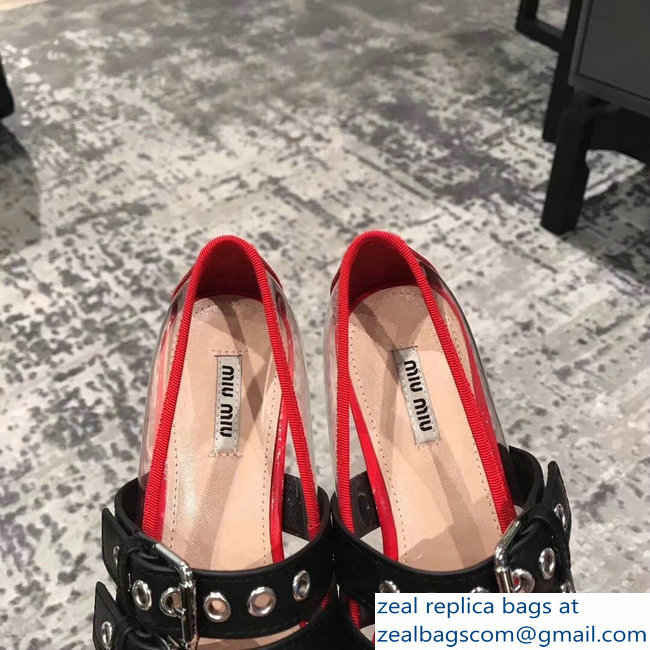 miu miu pvc Ballerinas flats in patent leather red - Click Image to Close