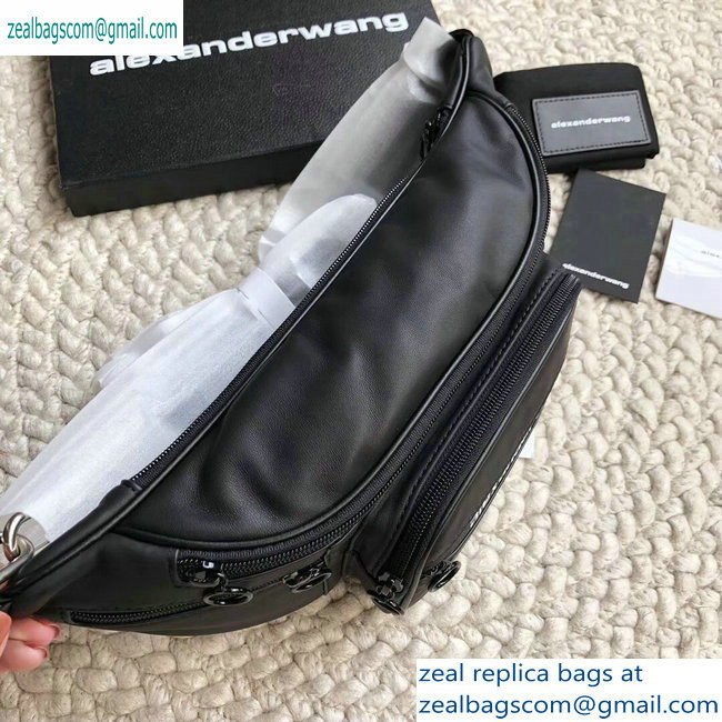 Alexander Wang Attica Fanny Pack Large Bag Logo Black 2019