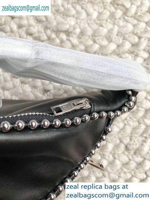 Alexander Wang Attica Fanny Pack Medium Bag Ballchain Black 2019 - Click Image to Close