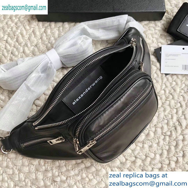 Alexander Wang Attica Fanny Pack Medium Bag Black 2019 - Click Image to Close