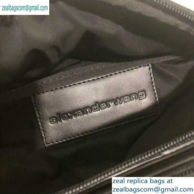 Alexander Wang Attica Fanny Pack Medium Bag Logo Black 2019 - Click Image to Close