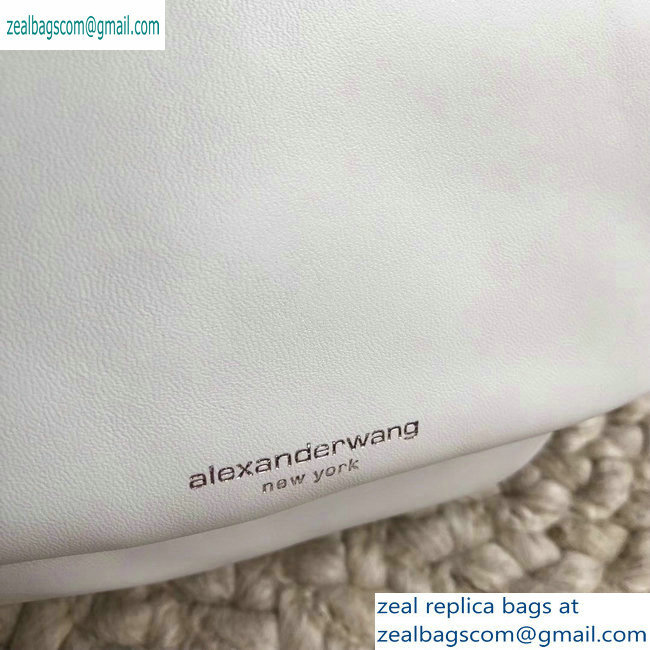 Alexander Wang Attica Fanny Pack Medium Bag White 2019 - Click Image to Close