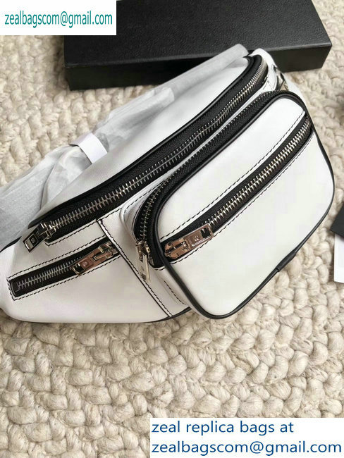 Alexander Wang Attica Fanny Pack Medium Bag White 2019 - Click Image to Close