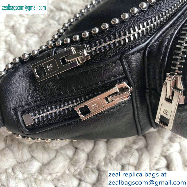 Alexander Wang Attica Fanny Pack Mini Bag Ballchain Black 2019