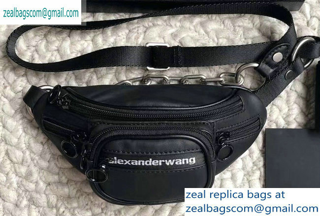 Alexander Wang Attica Fanny Pack Mini Bag Logo Black 2019