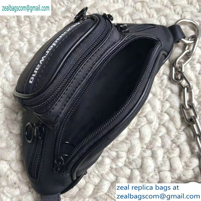 Alexander Wang Attica Fanny Pack Mini Bag Logo Black 2019 - Click Image to Close