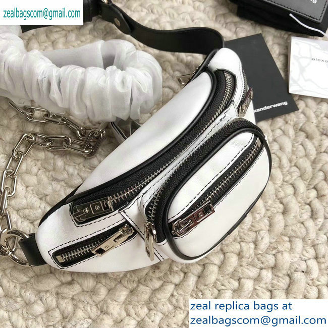 Alexander Wang Attica Fanny Pack Mini Bag White 2019