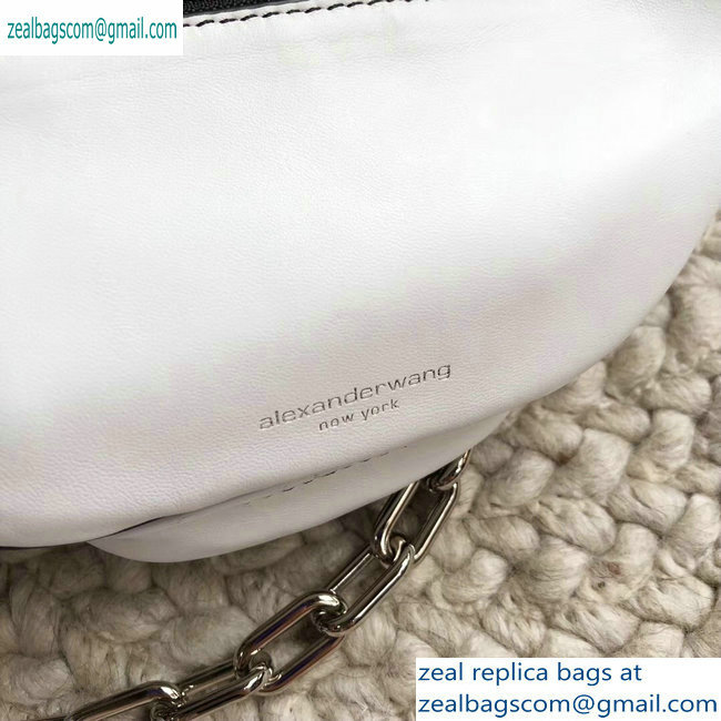 Alexander Wang Attica Fanny Pack Mini Bag White 2019 - Click Image to Close