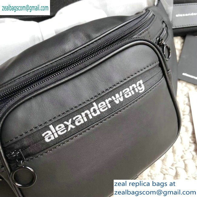 Alexander Wang Attica Fanny Pack Small Bag Logo Black 2019 - Click Image to Close