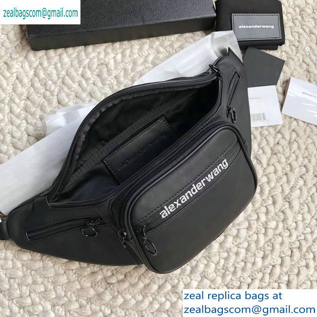 Alexander Wang Attica Fanny Pack Small Bag Logo Black 2019 - Click Image to Close