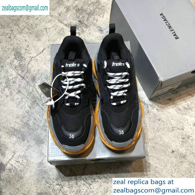 Balenciaga Triple S Clear Sole Trainers Multimaterial Sneakers 01 2019 - Click Image to Close