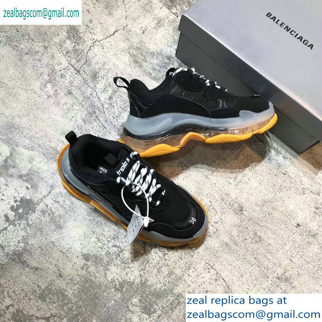 Balenciaga Triple S Clear Sole Trainers Multimaterial Sneakers 01 2019