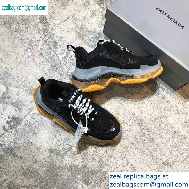 Balenciaga Triple S Clear Sole Trainers Multimaterial Sneakers 01 2019 - Click Image to Close