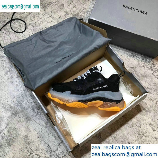 Balenciaga Triple S Clear Sole Trainers Multimaterial Sneakers 01 2019