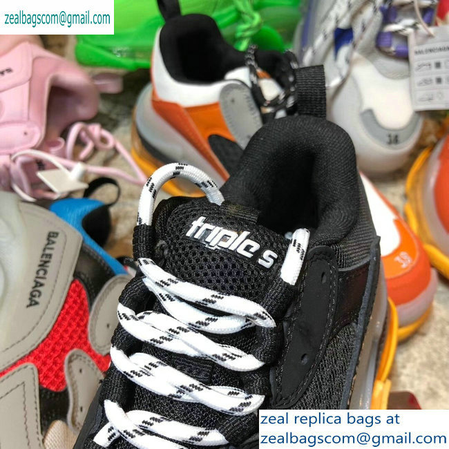 Balenciaga Triple S Clear Sole Trainers Multimaterial Sneakers 01 2019 - Click Image to Close
