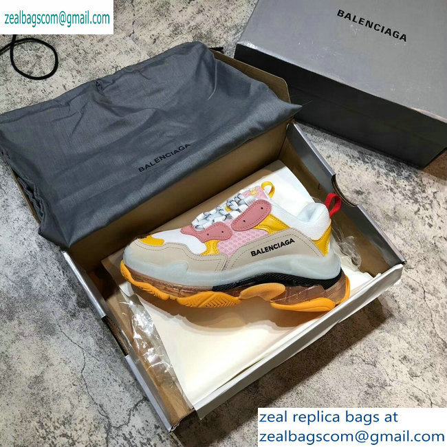 Balenciaga Triple S Clear Sole Trainers Multimaterial Sneakers 02 2019