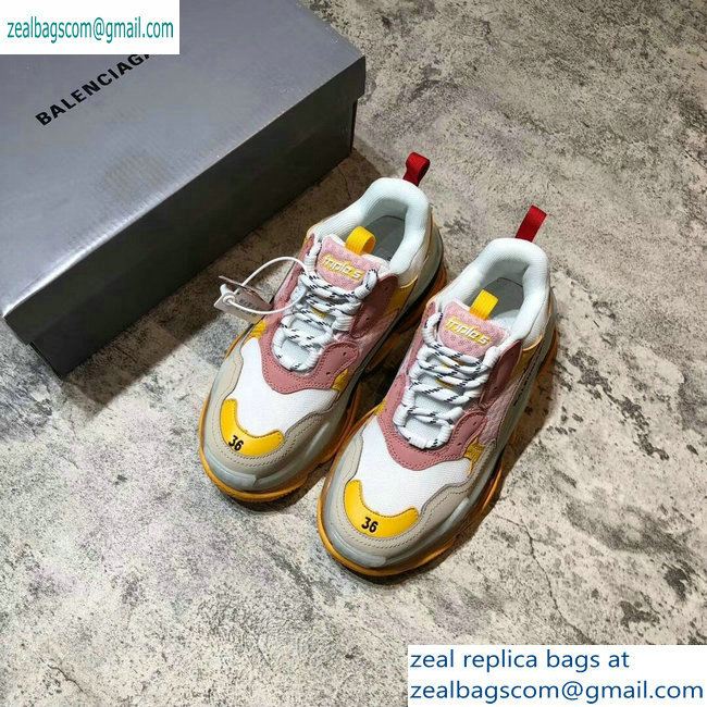 Balenciaga Triple S Clear Sole Trainers Multimaterial Sneakers 02 2019 - Click Image to Close